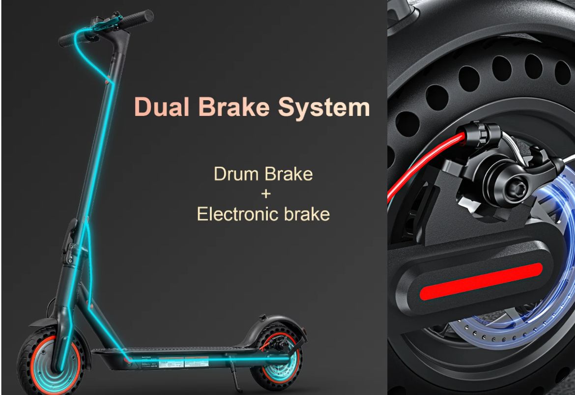 dual brake scooter